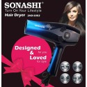 SONASHI Hair Dryer with Retractable Cord